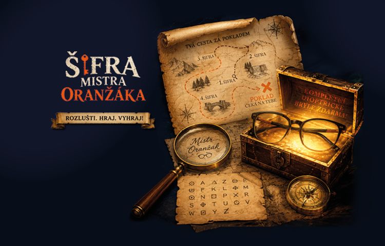 Soutěž - šifra mistra Oranžáka
