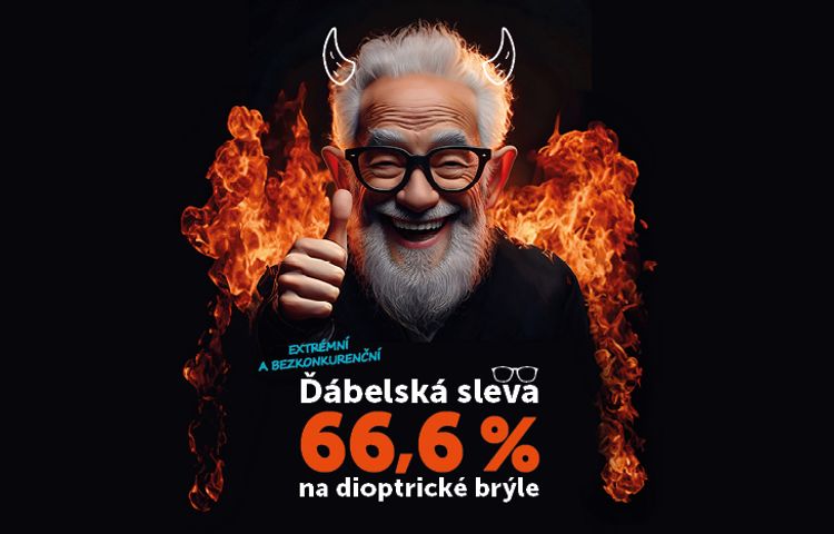 Ďábelská sleva 66,6 %