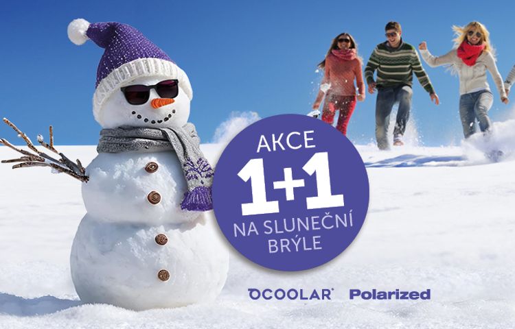 1+1 na sluneční brýle